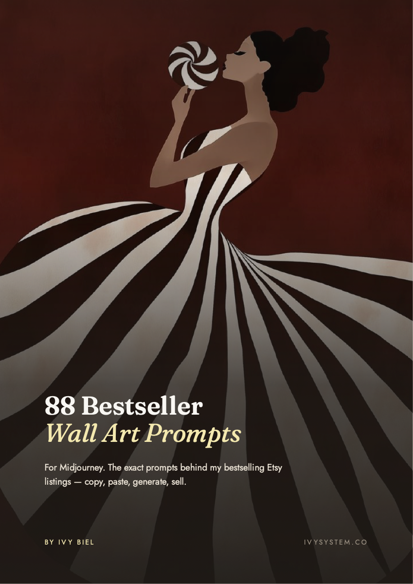 88 Bestseller Wall Art Prompts Book Cover